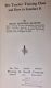 The Teacher Training Class and How to Conduct It, by Emilie Fairchild Kearney 1918 First Edition