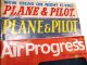 LOT VNTG 3 Air Progress - Plane and Pilot Magazines - BONUS WW1 Planes - Ships - Bird Dogs