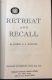 Retreat and Recall A Novel of the American Revolution by Joseph G. E. Hopkins HBDJ 1st