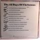 The 12 Days of Christmas Pickwick 1976 LP Record Album Pat Boone, Eddie Fisher, Lennon Sisters, MORE