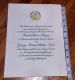 Ronald Reagan Inauguration Invitation January 20 1981