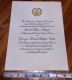 Ronald Reagan Inauguration Invitation January 20 1981