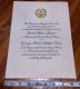 Ronald Reagan Inauguration Invitation January 20 1981