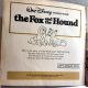 The Fox and the Hound Walt Disney See Hear Read BOOK ONLY 1981 