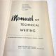 Manual of Technical Writing, Sypherd, et al, Scott Foresman 1957 HB Engineer's Manual of English