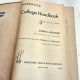 Harbrace College Handbook 3rd Edition by John C. Hodges, 1951 Hardback