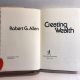 Creating Wealth by ROBERT G. ALLEN author of Nothing Down - 1983 HBDJ 