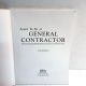 Learn to be a General Contractor, Build Your Dream House CARL HELDMANN 1998 Softcover 2nd Printing