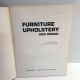 Furniture Upholstery & Repair JAMES B. JOHNSTONE Sunset Book 1975 12th Printing