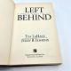 Left Behind, a Novel of the Earth's Last Days TIM LaHAYE & JERRY B. JENKINS 1995 HB First Edition