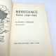 Resistance France 1940-1945 BLAKE EHRLICH 1965 Stated First Edition Hardback WW2