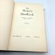 The Writer’s Handbook A. S. BURACK 1955 HBDJ