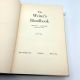 The Writer’s Handbook A. S. BURACK 1955 HBDJ