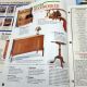 LOT 4 - 3 Today's Woodworker Projects - 1 Woodpost Rolling Worktable Project