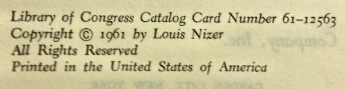 My Life in Court, by Louis Nizer, 1961 HBDJ First Edition