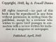American Destiny: A Faith for America, by A. Powell Davies, 1942 Hardback First Edition