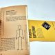 2 Parents’ Supplement Boy Scouts WOLF and BEAR Vintage 1950s Scouting booklets