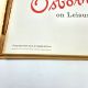 Osborn on Leisure ROBERT OSBORN 1956 HB Cartoon Illustrations for Squibb