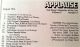 Applause, San Diego Magazine of the Arts, Volume 6, Number 1, August 1976 - The Sound of Music Muny Production