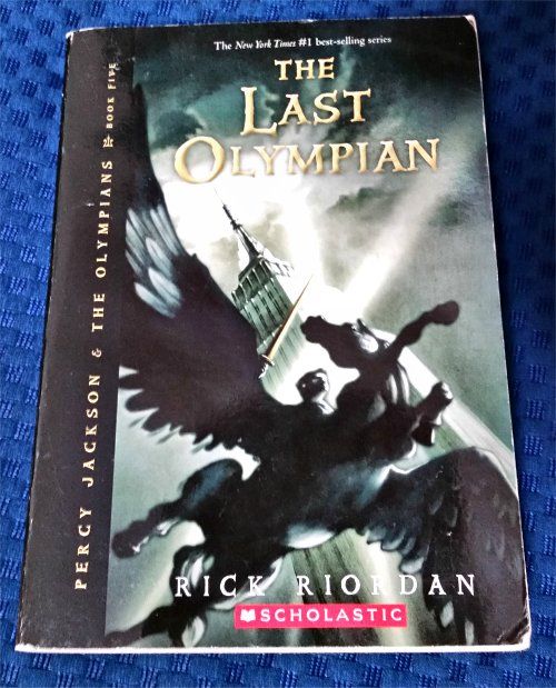 SOLD2021 Percy Jackson & The Olympians The Last Olympian, Book