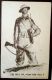 Postcard: American Doughboys, Marshall Davis, Sketch Artist - WW1 - 