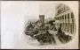 Postcard: Naples - Jarden du Bertolini's Palace Hotel, Circa 1900s