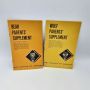 2 Parents’ Supplement Boy Scouts WOLF and BEAR Vintage 1950s Scouting booklets
