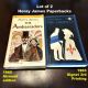 Lot of 2 HENRY JAMES Paperbacks, The American 1963, The Ambassadors 1965 