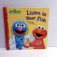 Listen to Your Fish Sesame Street Illustrated by Tom Brannon 2007 LIKE NEW