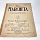 Marcheta A Love Song of Old Mexico VICTOR SCHERTZINGER 1924 Sheet Music