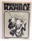 Vintage MUSKRAT RAMBLE sheet music by Ray Gilbert & Edward KID Ory EUC