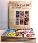 LOT VINTAGE McCall's Needlework 1963 HBDJ Book 6th Printing - 5 magazines 1977 1978 1979