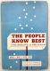 The People Know Best: The Ballots vs The Polls, by Morris L. Ernst and David Loth, 1949 HBDJ First Edition