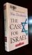 The Case For Israel LARGE PRINT LP Alan Dershowitz 2004 HBDJ