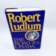 The Road to Omaha ROBERT LUDLUM 1992 HBDJ First Edition, 2nd Printing Ex Lib