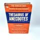 Thesaurus of Anecdotes EDMUND FULLER 1942 HBDJ Crown Publishers