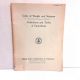 Units of Weight & Measure Definitions & Tables of Equivalents Pub. 233 1960 + 1961 Errata